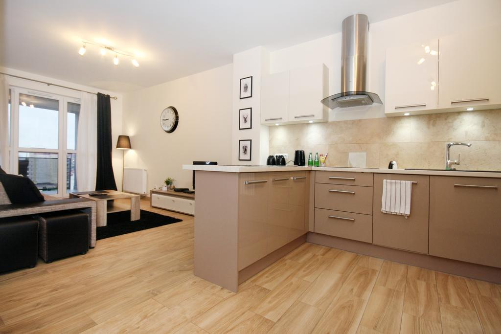 Livin Apartments Santocka Szczecin Ngoại thất bức ảnh