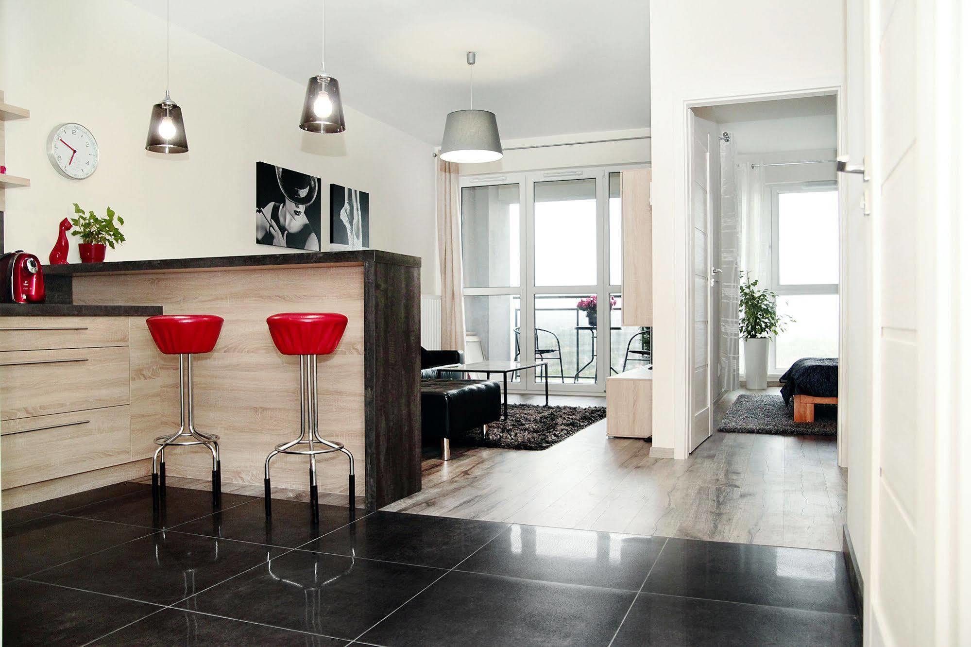 Livin Apartments Santocka Szczecin Ngoại thất bức ảnh